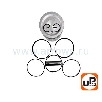 Поршень в сборе UNITED PARTS 168F, GX160 Ø68×54мм (кольцо 1,5мм)