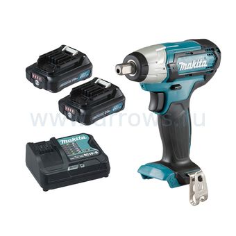Гайковерт ударный аккумуляторный MAKITA TW141DWAE (12V, 145Нм, 1/2, 2акб 2Ач)
