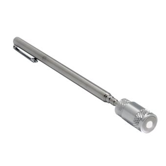 Ручка магнитная телескопическая КОБАЛЬТ 190 - 557 мм, магнит до 2.3 кг, LED фонарик (1 шт.) блистер
