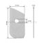 Фильтр воздушный UNITED PARTS для триммера HUSQVARNA 125/128C/L/R (аналог 5301502-53)