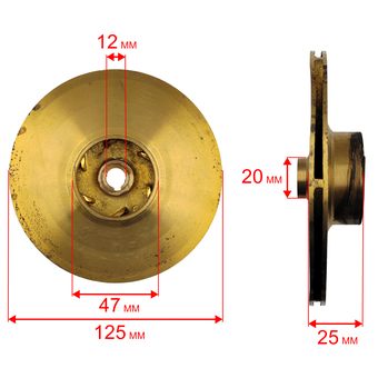 Крыльчатка QUATTRO ELEMENTI A800Ci-Deep (645-280-011)
