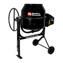 Бетоносмеситель с полиамидным венцом QUATTRO ELEMENTI Gravity 140 (550 Вт, 140л, 27об/м, замес 65л)