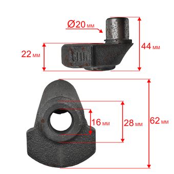 Коленвал QUATTRO ELEMENTI KM8-140 (248-450-021)