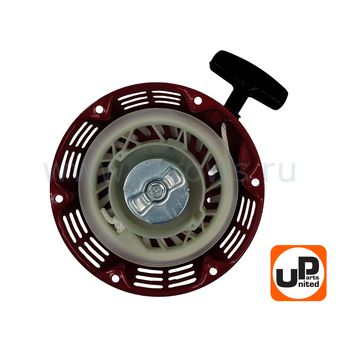 Стартер ручной UNITED PARTS для двигателя LONCIN 168/170F, HONDA GX160/GX200, плоские метал. собачки