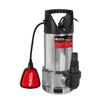 Насос дренажный QUATTRO ELEMENTI Drenaggio  900 F Inox (900 Вт, 14000 л/ч, для грязной, 9 м, 5,45кг, нерж.сталь корпуса) (770-735)