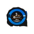 Рулетка КОБАЛЬТ Экстра 3м x 16мм, металлический корпус, толщина ленты 0,13 мм, автостоп, магнит, 2 стор. шкала (906-883)