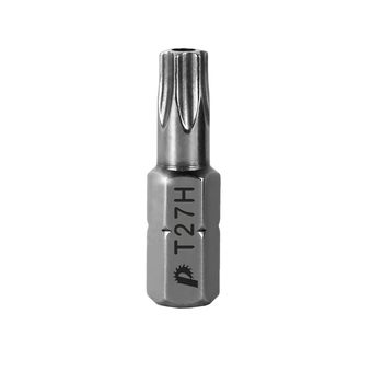 Бита отверточная ПРАКТИКА "Профи" Torx Tamper-27 х 25мм (2шт), блистер (776-393)