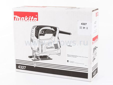 Лобзик сетевой MAKITA 4327 (450 Вт, 65мм, рег. оборотов, коробка)