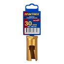 Коронка твердосплавная универсальная ПРАКТИКА  30 мм (1шт) клипса (796-757)