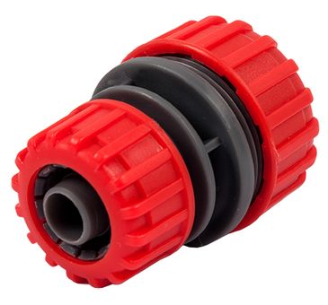 Муфта соединительная QUATTRO ELEMENTI для садового шланга 1/2" - 3/4", пластик