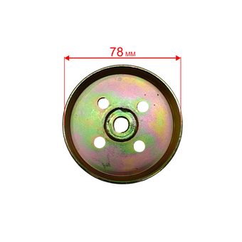 Чашка сцепления DDE Ø78мм GD52-200/GD65-300