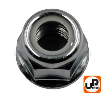 Гайка крепления диска UNITED PARTS M12×1.75 (левая резьба) для кусторезов HUSQVARNA 143R/545R (аналог 5375439-01/5020455-01)