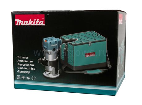 Фрезерная машина MAKITA кромочная RT0700CX2 (710 Вт, цанги 6-8мм,10000-30000об, набор по (RT0700CX2)