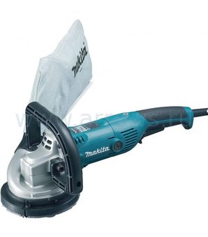 Шлифмашина угловая MAKITA PC5000C по бетону (1400 Вт, шлиф.чашка125x22.2 мм, 4кг, коробка) .
