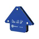 Угольник магнитный КОБАЛЬТ "Стрелка", 80 мм, на 3 угла: 45, 90, 135 градусов, магнит до 11 кг., блистер (918-238)