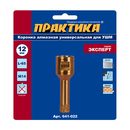 Коронка алмазная для УШМ ПРАКТИКА "Эксперт" 12 мм (1шт) блистер (641-022)