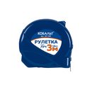 Рулетка КОБАЛЬТ Луч 3м x 16мм, корпус из ABS пластика, мех.стопор, белое мат. покрытие, толщина ленты 0.11 мм (247-309)