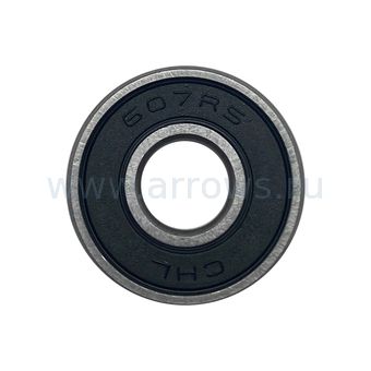 Подшипник шариковый UNITED PARTS 607-2RS (закрытый)