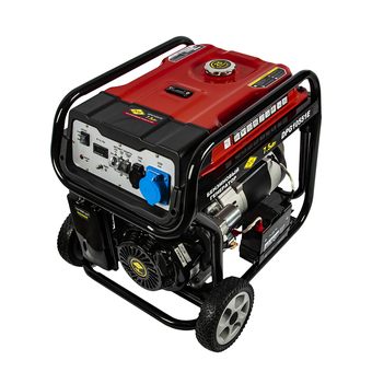 Генератор бензиновый DDE DPG10551E (1ф, 7,5/8,5 кВт, 25л, 16л.с., эл.стартер, трансп. устр)