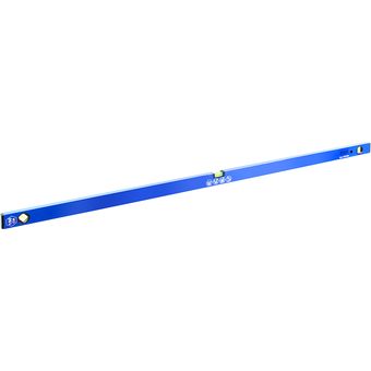 Уровень строительный КОБАЛЬТ Комфорт, 1500 мм, профиль 20 x 49 мм, 3 глазка, точность 1 мм/м (243-028)