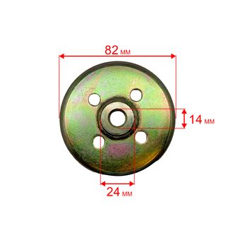 Чашка сцепления DDE Ø78мм GD52-200/GD65-300