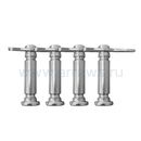 Болт крепления шнека (срезной) UNITED PARTS для снегоотбрасывателя 8х35мм, под шплинт (набор 4шт)