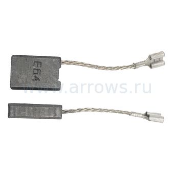 Щетка графитовая BOSCH GWS24-230BV (E64) угловой шлифашины, пилы GCM10J, GCO2000 --> 90-0644