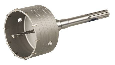 Коронка твердосплавная ПРАКТИКА SDS-Max ударная 100 мм (1шт.) клипса (038-852)