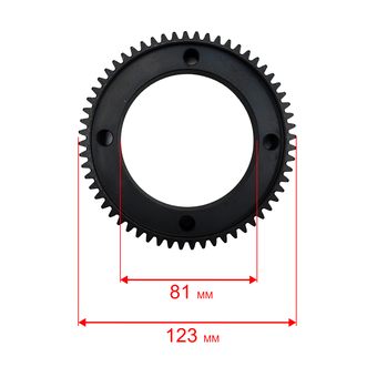 Шестерня DDE VP125-H эксцентрика --> 908-726-079