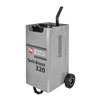 Пуско-зарядное устройство QUATTRO ELEMENTI Tech Boost 320 ( 12 / 24 Вольт, заряд до 45А, пуск до 300 А, 16кг)