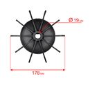 Крыльчатка QUATTRO ELEMENTI КМ50-380 (248-504-037)