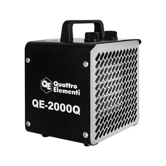 Нагреватель воздуха электрический керамический QUATTRO ELEMENTI QE-2000Q КУБ (1,0/2,0 кВт, 140 м.куб/ч, площадь обогрева 20 м2) (915-960)
