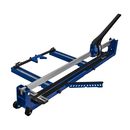 Плиткорез ручной КОБАЛЬТ 1000 х 16 мм, монорельс, ц/м рама, 1 выносная нога, лаз. ук-ль, трансп. колёса, ролик ВК8 TIN 22х6х6 мм (919-357)