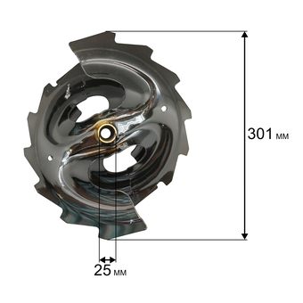 Шнек DDE ST6561L/ST6561LE правый  (KC21-01-02A)