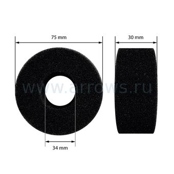Фильтр воздушный UNITED PARTS для двигателя 168/170F под корпус в/ф с масляной ванной