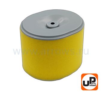 Фильтр воздушный UNITED PARTS для двигателя 188/190/192F, HONDA GX340/GX390 (овальный) (аналог 17210-ZE3-505)