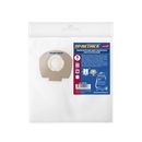 Мешки ПРАКТИКА для пылесосов MAKITA VC2012L, HILTI, NILFIS, AEG и др., до 36л, синтетика, уп. 5 шт