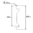 Ось  DDE LME3816/3918 колес передняя-> 791-738-069 (J0090000290R)
