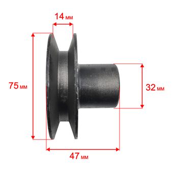 Шкив ведущий DDE ST6556/6562/5556 (85) (SJ-049B)