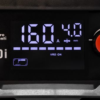 Аппарат электродной сварки QUATTRO ELEMENTI B 160i (160 А, электрод до 4.0 мм, LED дисплей, TIG-Lift) (922-623)