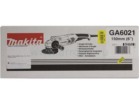 Шлифмашина угловая MAKITA GA6021 (1050 Вт, 150 мм, 2,5кг, коробка) (GA6021)
