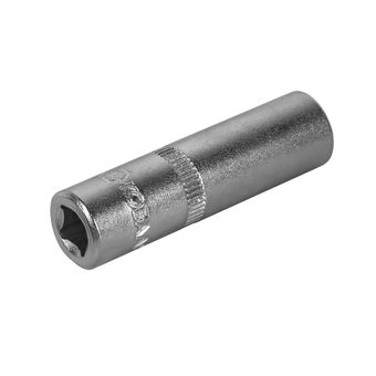 Головка торцевая глубокая КОБАЛЬТ 1/4", 9 мм, CR-V, подвес (643-934)