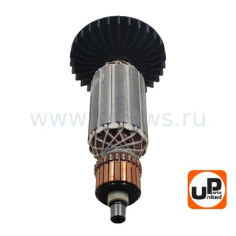 Якорь UNITED PARTS для MAKITA HR2440/HR2440F/HR2450/HR2450F/HR2450FT/ HR2450T/HR2455 (аналог 515668-4)