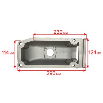 Фланец DDE PTR80H нагнетательный (80SP-025)