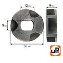 Звездочка ведущая UNITED PARTS 30х12х9мм для эл. пил MAKITA (аналог 221526-1)