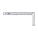 Угольник КОБАЛЬТ столярный 400 мм, нерж.сталь , алюминиевое основание (243-622)