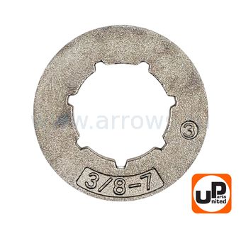 Звездочка ведущая (венец) UNITED PARTS 3/8"-7-7 small (аналог 18720)