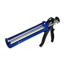 Пистолет для химических анкеров КОБАЛЬТ 300 мл., скелетный стальной корпус, 3-х штоковый поршень, усилие 16:1 (924-115)