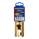 Коронка твердосплавная универсальная ПРАКТИКА  40 мм (1шт) клипса (796-788)