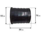 Штуцер DDE GP80/PN80/GTP80/PTR80 3"